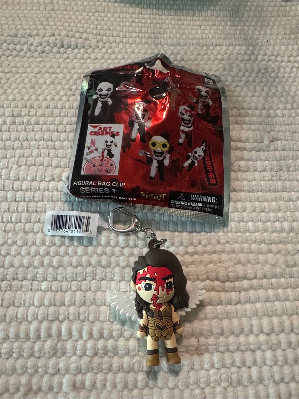 Terrifier Sienna Shaw Angel Bag Clip Spirit Halloween